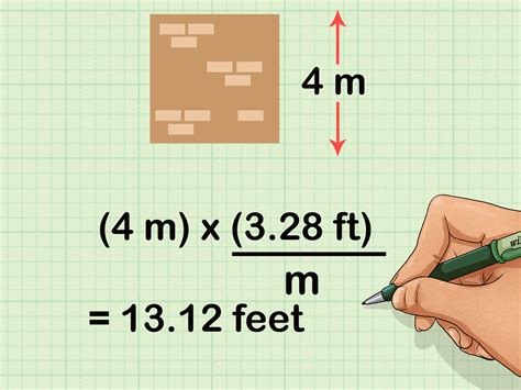 Convert 10 Square Meters to Square Feet .